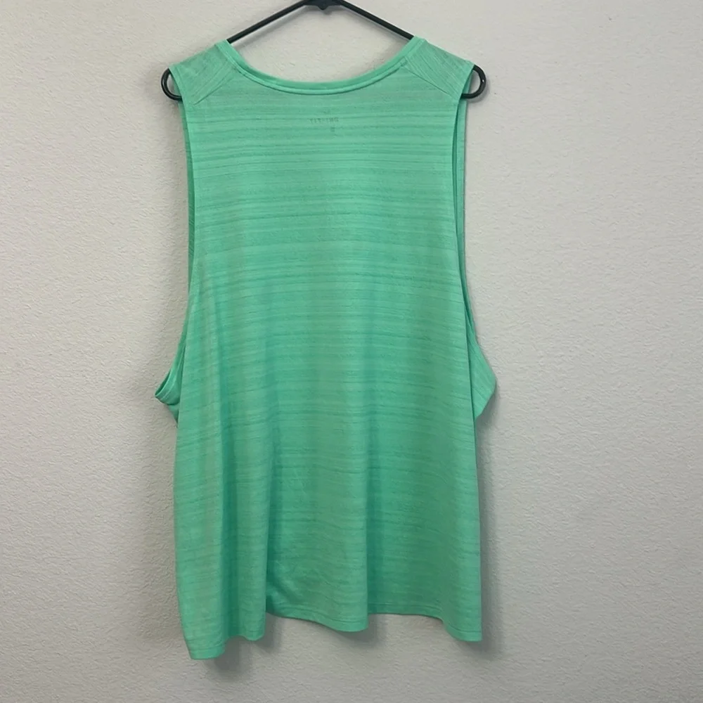 Nike Green Tank Top - 4XL - Picture 4 of 6